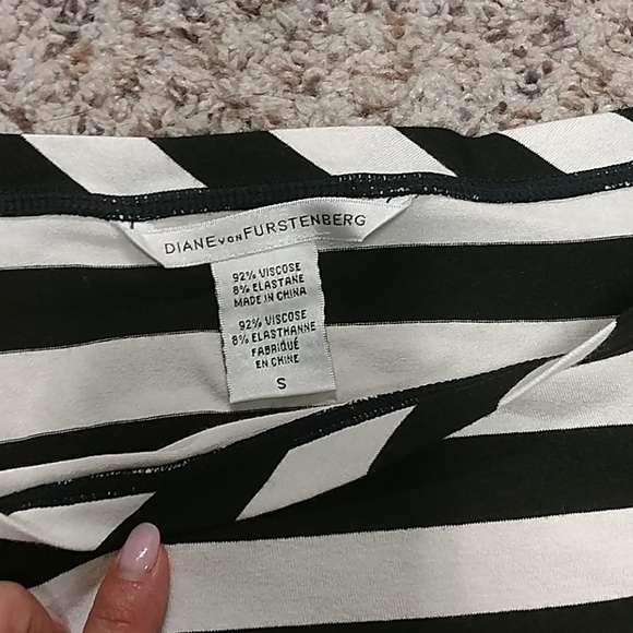 DVF Stripe Blouse - Picture 2 of 4